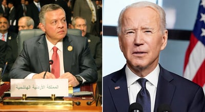ביידן ומלך ירדן נפגשים: "תמיד כאן בשביל ירדן"