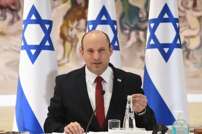 רה"מ נפתלי בנט בישיבת הממשלה