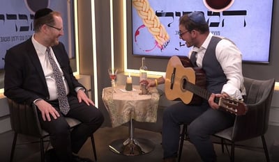 ידידיה מאיר עם זלמן שטוב