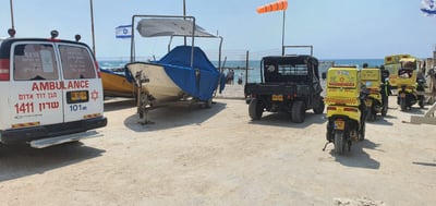 טרגדיה: פעוט חרדי נפטר אחרי שטבע בחוף