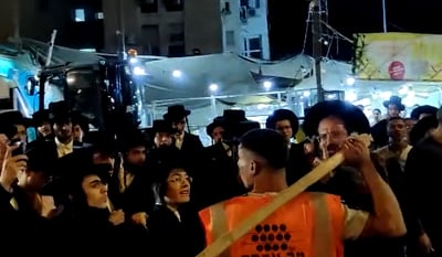 6 עצורים ופצוע בהפגנות הרכבת בבר אילן