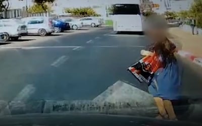כמעט תאונה קטלנית: צפו בסרטון המלחיץ