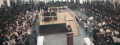 שבת היסטורית: האדמו"ר מגור ב'המבדיל'