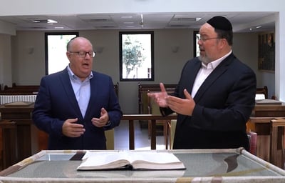 אברימי רוט וקולין שוחט במחרוזת 'לכה דודי' מודז'יץ