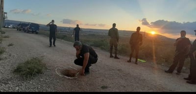 הפתח ממנו יצאו המחבלים