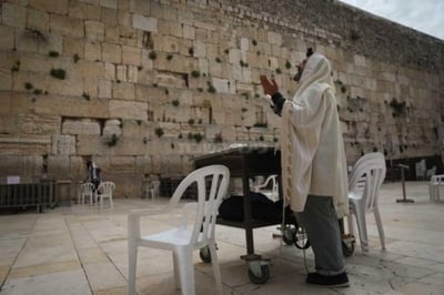 מעמד התפילה בכותל הוא שיאו של מסע "מגיני ארץ" שבמסגרתו חקלאים מכל רחבי הארץ השתתפו במעמדי תפילה בקברי צדיקים