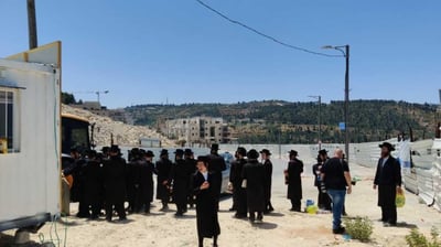 מפגינים בשכונת גילה. אילוסטרציה