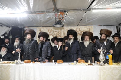 האדמו"ר אמר 'נשמת' כהודיה על שניצל מאסון מירון