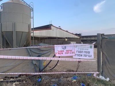 סגירת חוות הלולים בקיבוץ נהלל