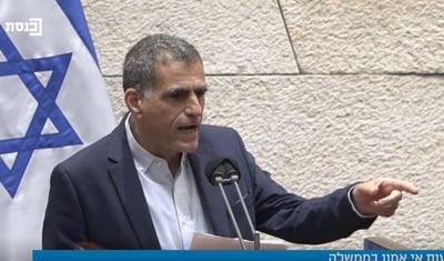 ח"כ רז בנאומו במליאה