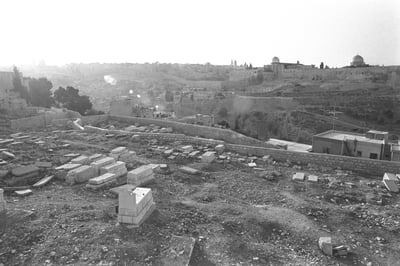 הר הזיתים, 1972