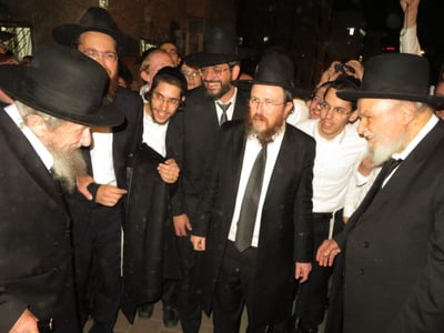 ביקור הגר"ד לנדו