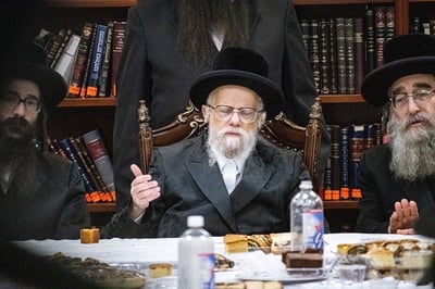 החסידים התרגשו: האדמו"ר מסערט ויז'ניץ בביקור בארה"ב