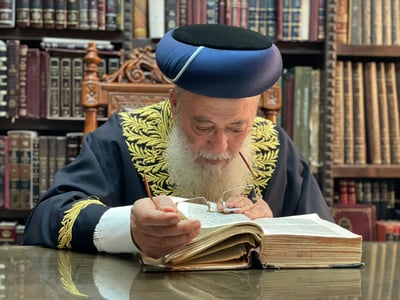 פרשת ויצא • הראשל"צ הגאון רבי שלמה עמאר עם וורט על הפרשה