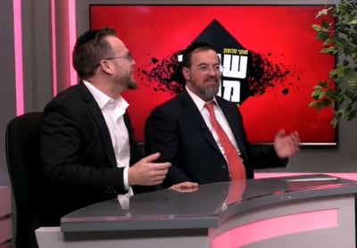 שוקי סלומון והרב חיים הורביץ