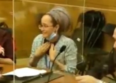 וואזנה בדבריה בכנסת