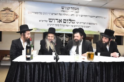 הרב הרוש בהתוועדות