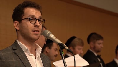 החזן חיים שטרן והמקהלה: "שמע ישראל"