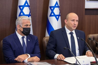 ראשי הממשלה נפתלי בנט ויאיר לפיד