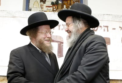 ראשי הישיבות: רבי דוד כהן כהן ורבי שלום בער סורוצקין