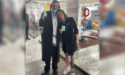 "מרגש"; הבלוגרית ואביה החסידי תרמו דם