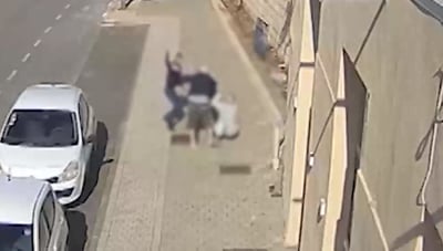 רגעי הפיגוע לפני כחודש