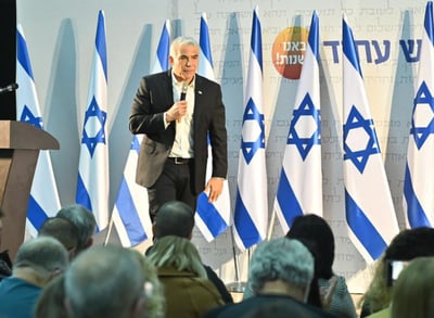 יאיר לפיד מצהיר: ''מתווה הכותל לא הוקפא''