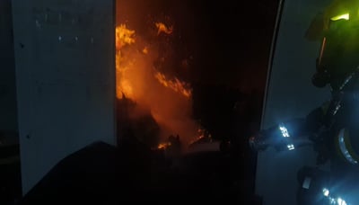 בעקבות שריפה: נזק כבד לישיבת שטרנבוך