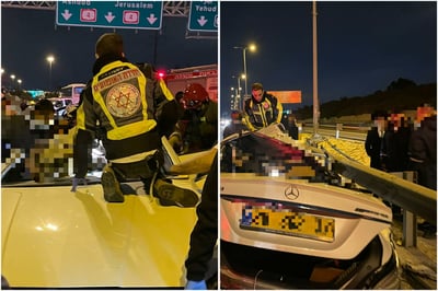זירת התאונה הקטלנית