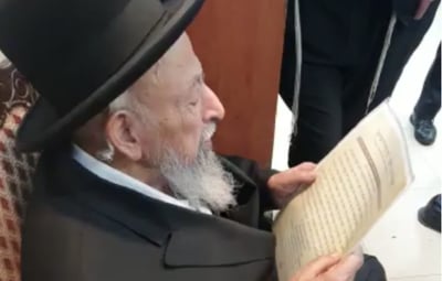 הגר"ש בעדני זעק בתפילה: "עד מתי רשעים יעלוזו"