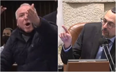 אמסלם: "הכנסת של אבא שלך?! אני לא אצא!"