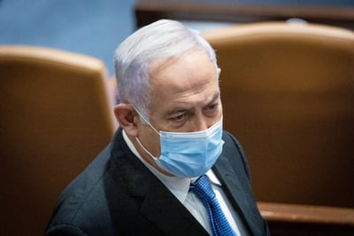 עננה מרחפת. נתניהו