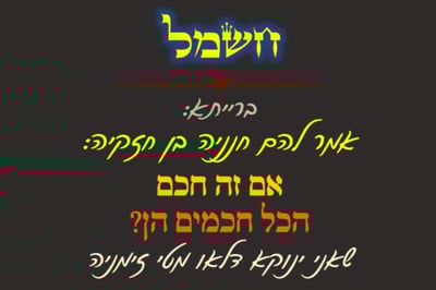 חגיגה י"ג • סיכום והמחשה של הדף היומי