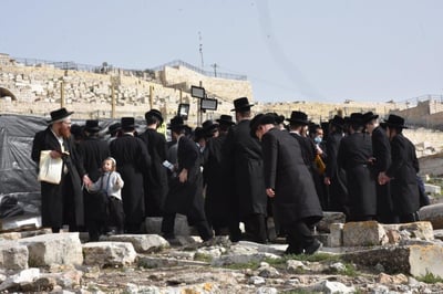 העלייה לציון רבי גרשון מקיטוב - בשנה שעברה