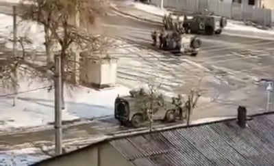 חילופי אש: הרוסים פלשו לעיר השנייה בגודלה באוקראינה