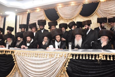 שמחת החתונה בחצרות וואסלוי - זוטשקא ירושלים
