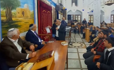 בטקס המרגש