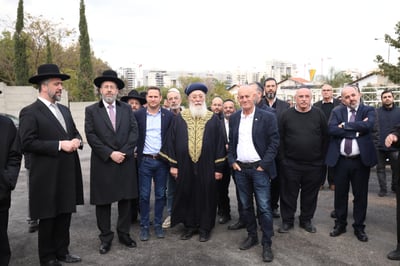 הרבנים בטקס אתמול
