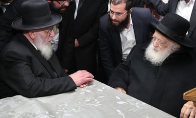 הגר"ש כהן שיבל"א עם מרן הגר"ח זצ"ל