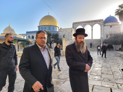 בן גביר בהר הבית, היום