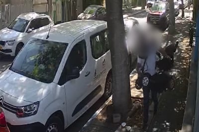 תושב השטחים גנב קלנועית מנכה - ונתפס