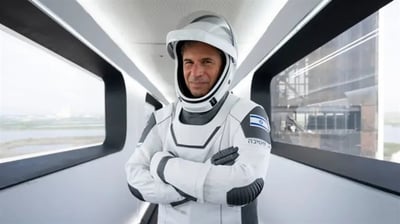 חזר מהחלל: איתן סטיבה נחת בכדור הארץ
