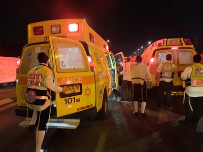 זירת הדריסה, אמש