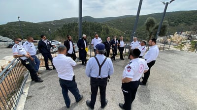 סיור היערכות מיוחד קיימו מנהלי מד"א וארגוני ההצלה
