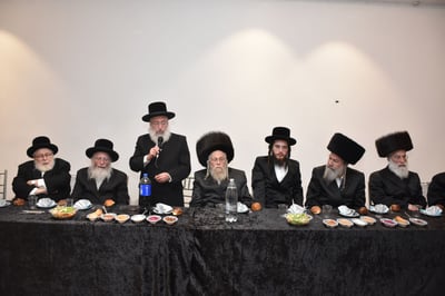 שמחת התנאים בחצרות ביאלה -  אשלג -  קאמרנא