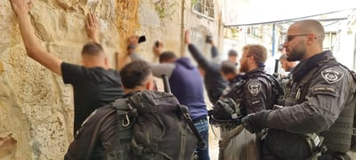 המשטרה עצרה 21 חשודים בהפרות הסדר