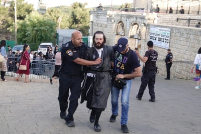 "ניסו להרוס תשתיות": עימותים ועצורים במירון