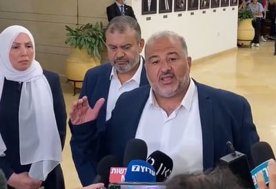 עבאס, בהצהרתו היום