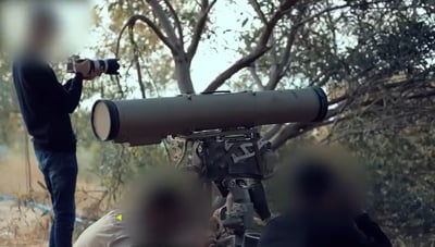 הג'יהאד האסלאמי מציג: ירי טיל הקורנט והפגיעה ברכב