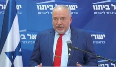 ליברמן היום בישיבת סיעה